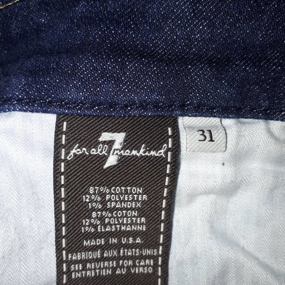 7 For All Mankind Size 31 Bootcut - Picture 4 of 4